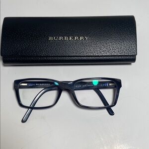 Authentic Burberry Glasses and Glass Case